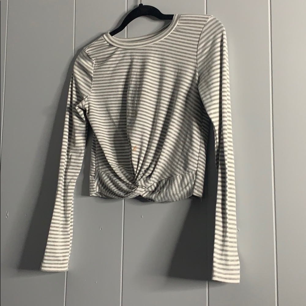 Longsleve crop top